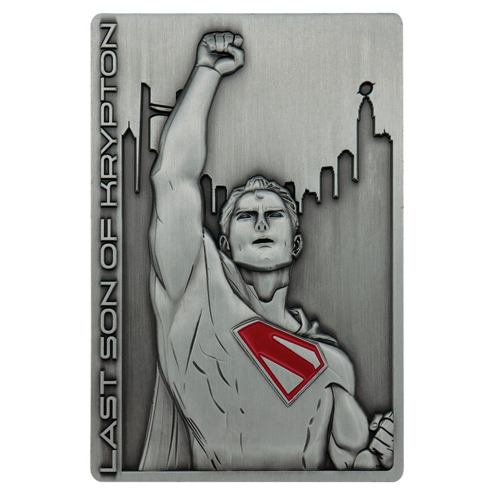 Superman 2025 Last Son of Krypton Ingot - Limited Edition