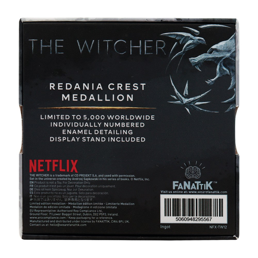 The Witcher Redania Crest Medallion-Limited Edition