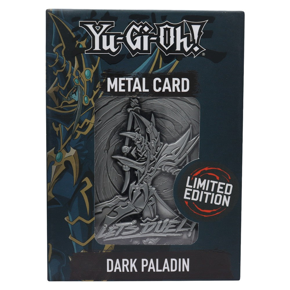 Yu-Gi-Oh! Limited Edition Dark Paladin Metal Card