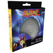 Yu-Gi-Oh! Set of 4 Embossed Metal Coasters