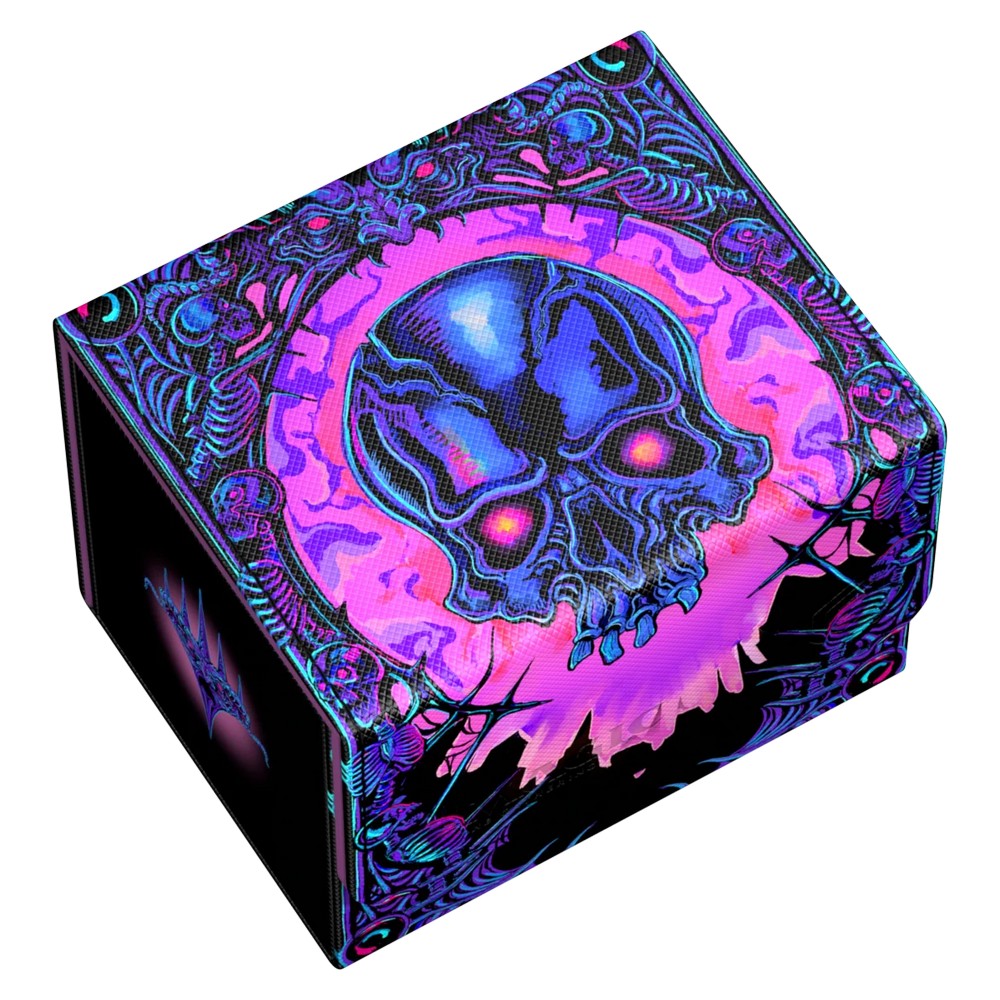 Ultimate Guard: Deck Box – XenoSkin Sidewinder 100+ – MTG: Mana Token – Swamp