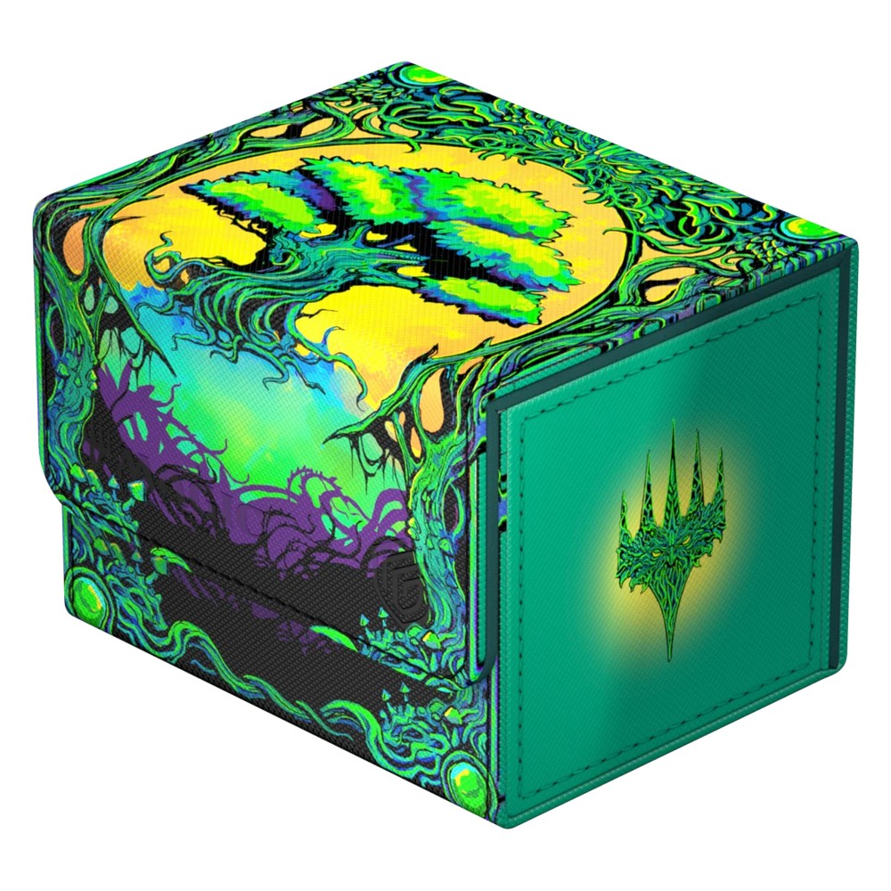Ultimate Guard: Deck Box – XenoSkin Sidewinder 100+ – MTG: Mana Token – Forest