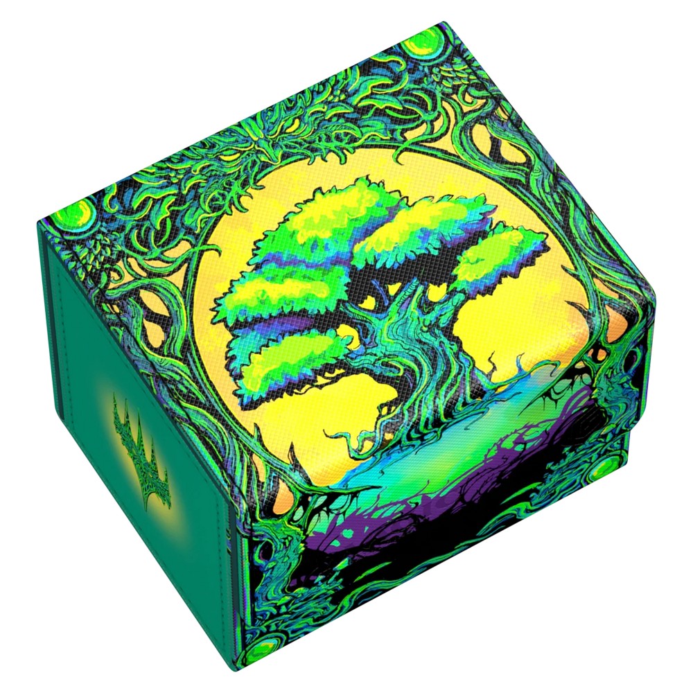 Ultimate Guard: Deck Box – XenoSkin Sidewinder 100+ – MTG: Mana Token – Forest