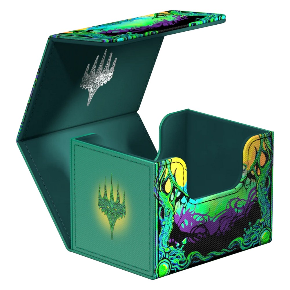 Ultimate Guard: Deck Box – XenoSkin Sidewinder 100+ – MTG: Mana Token – Forest