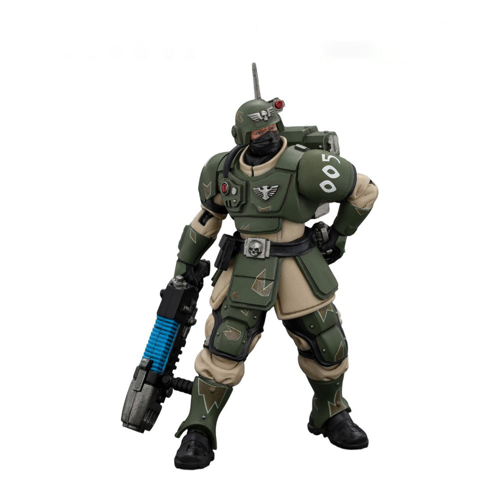 Warhammer Collectibles: 1/18 Scale Astra Militarum Kasrkin with Plasma Gun
