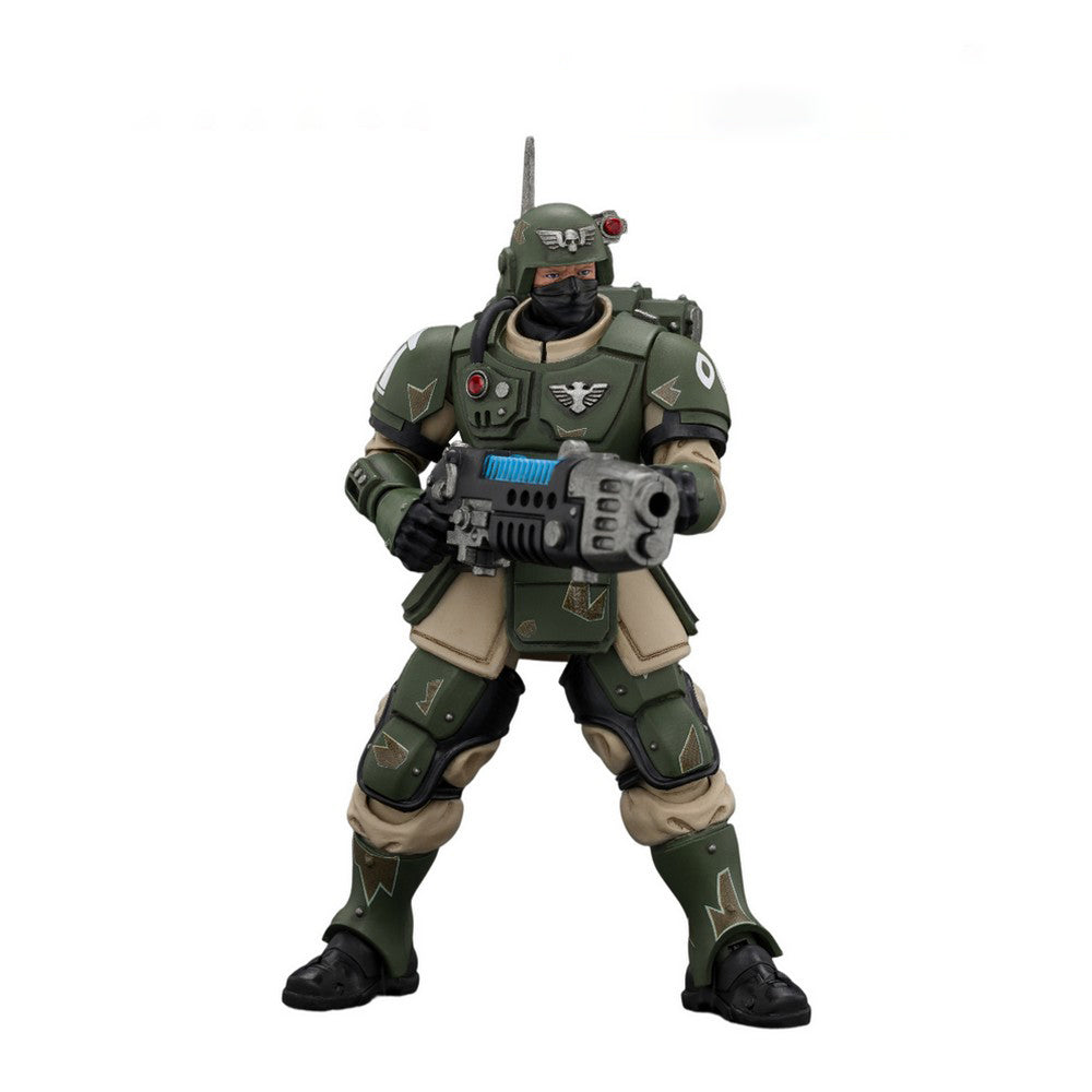 Warhammer Collectibles: 1/18 Scale Astra Militarum Kasrkin with Plasma Gun