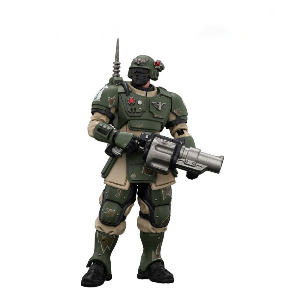 Warhammer Collectibles: 1/18 Scale Astra Militarum Kasrkin with Grenade Launcher
