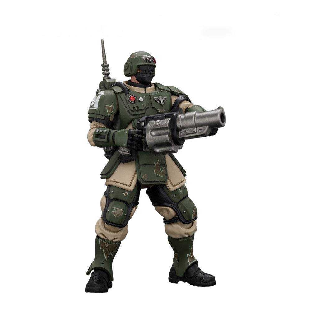 Warhammer Collectibles: 1/18 Scale Astra Militarum Kasrkin with Grenade Launcher
