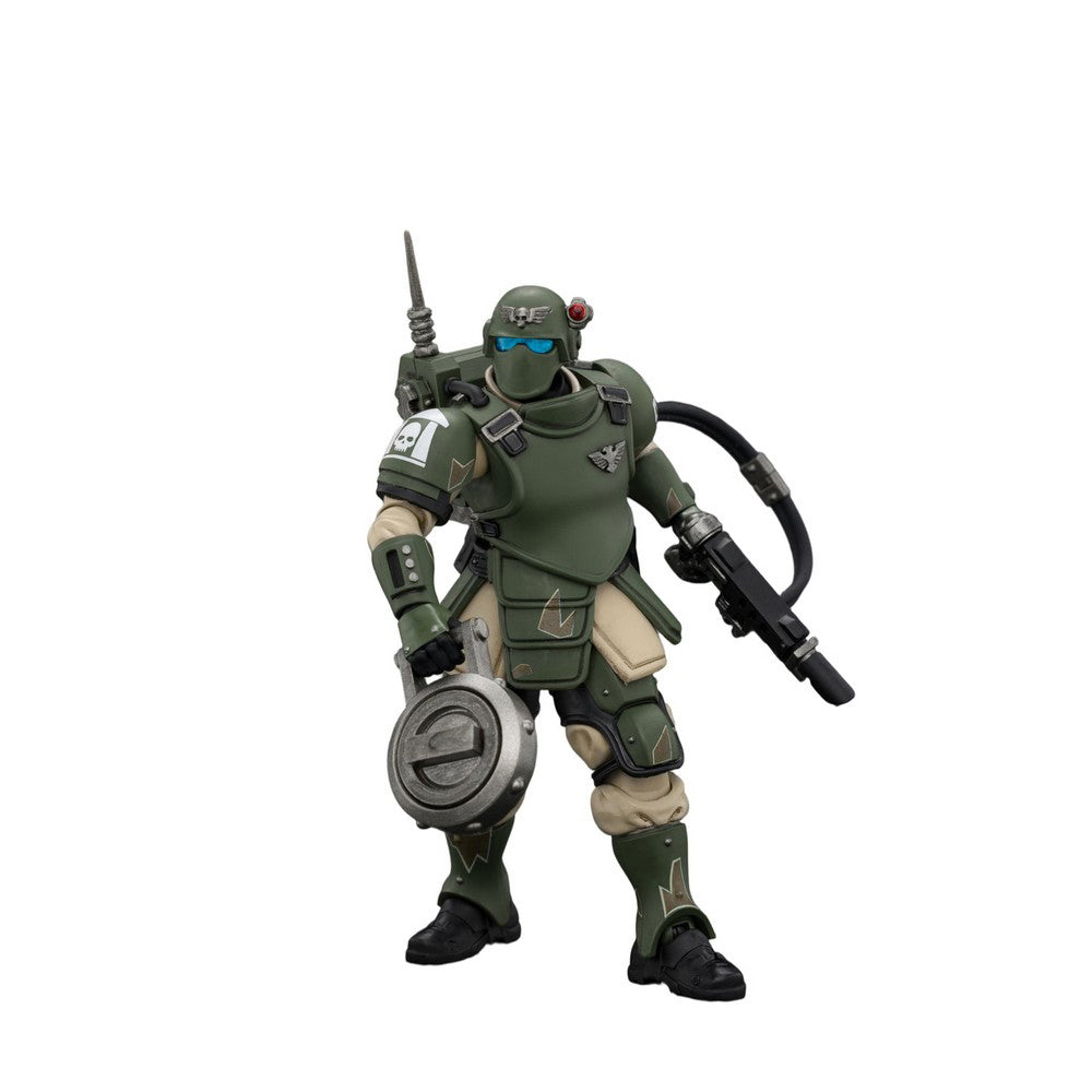 Warhammer Collectibles: 1/18 Scale Astra Militarum Kasrkin with Hot-shot Laspistol