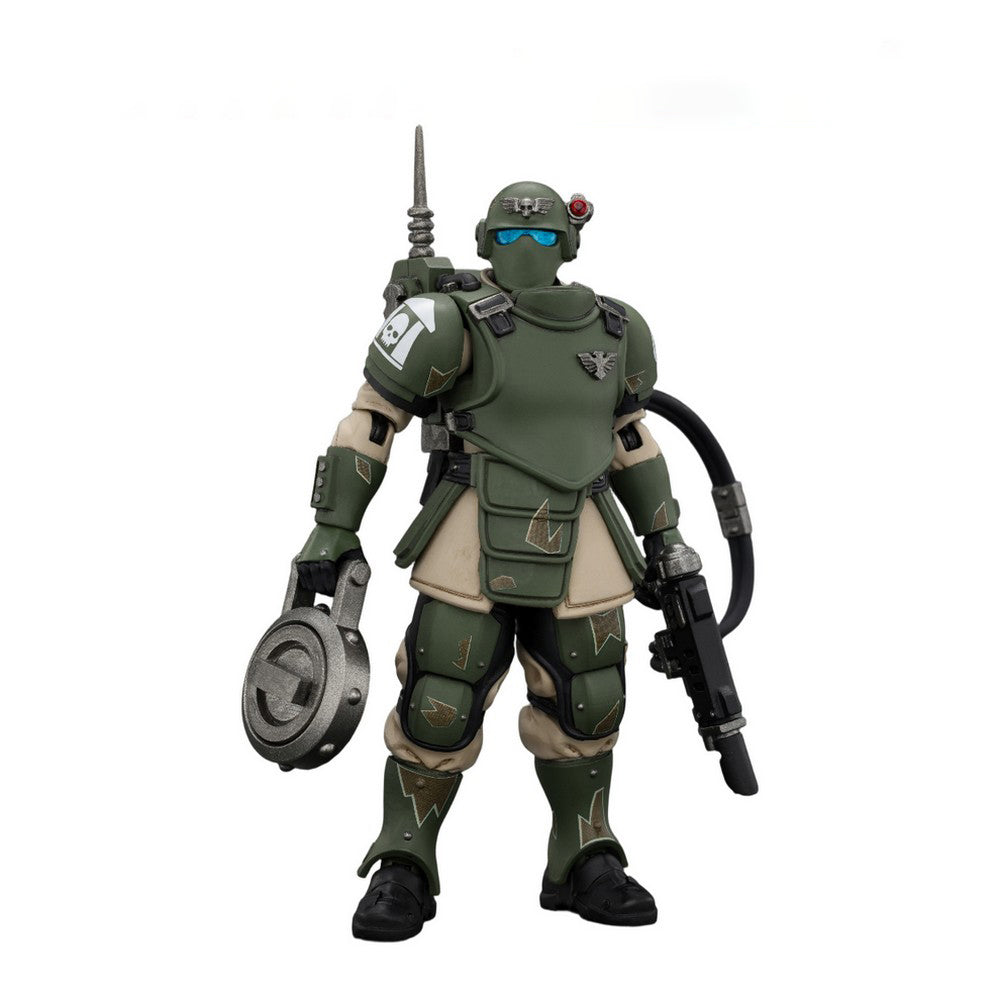 Warhammer Collectibles: 1/18 Scale Astra Militarum Kasrkin with Hot-shot Laspistol