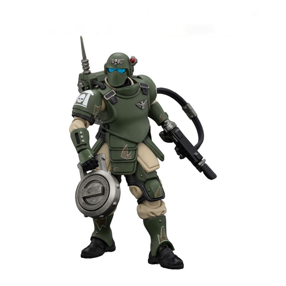 Warhammer Collectibles: 1/18 Scale Astra Militarum Kasrkin with Hot-shot Laspistol