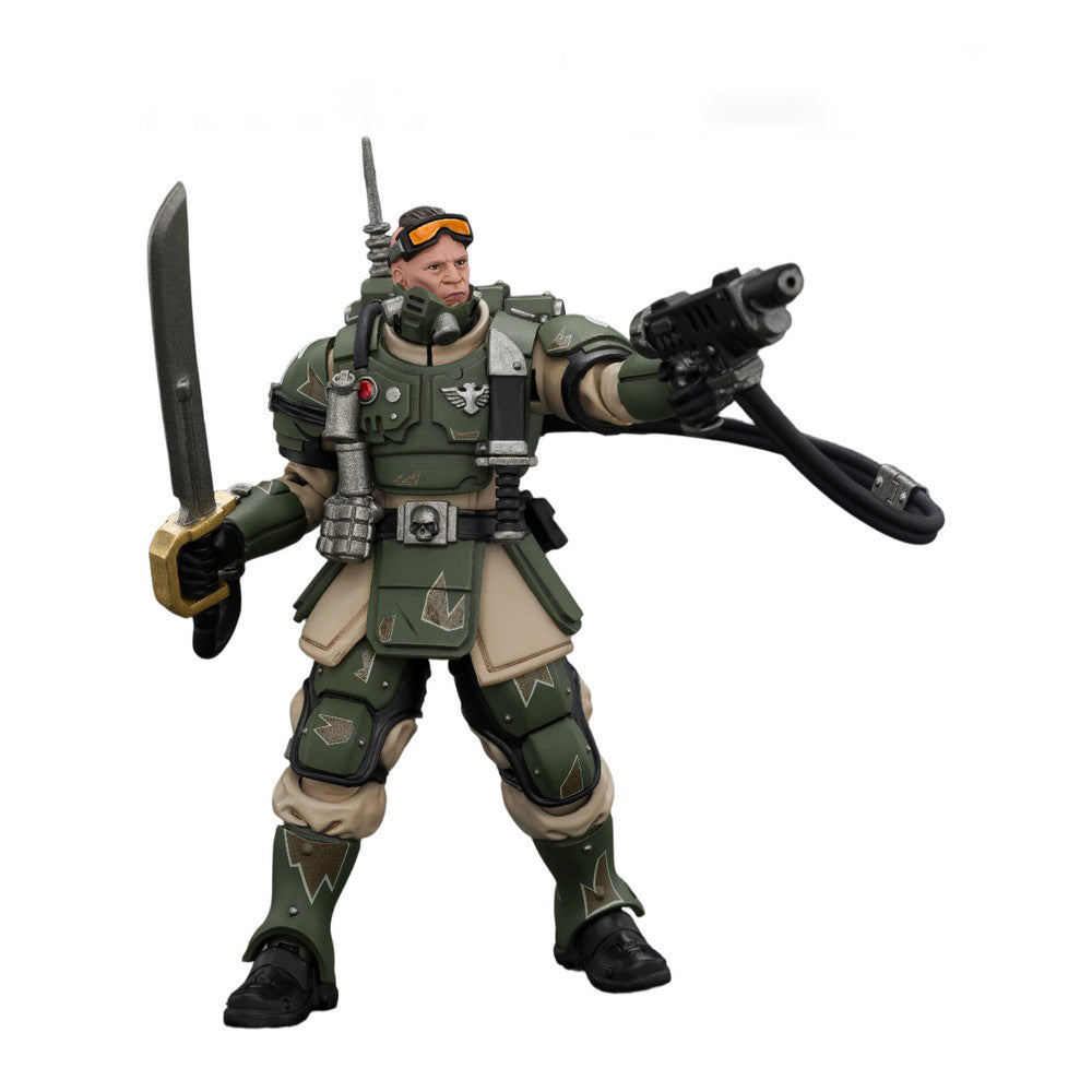 Warhammer Collectibles: 1/18 Scale Astra Militarum Kasrkin Laspistol and Power Sword