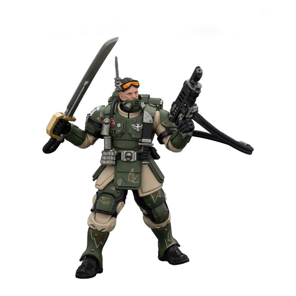 Warhammer Collectibles: 1/18 Scale Astra Militarum Kasrkin Laspistol and Power Sword