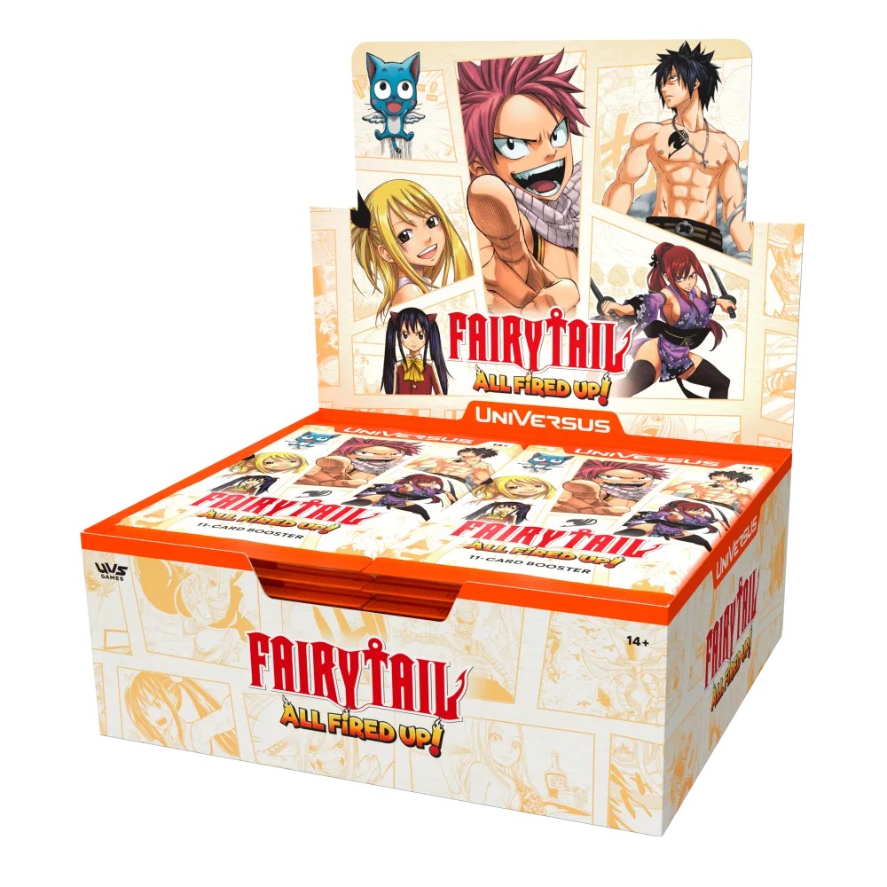 UniVersus: Booster Display – Fairy Tail: All Fired Up!