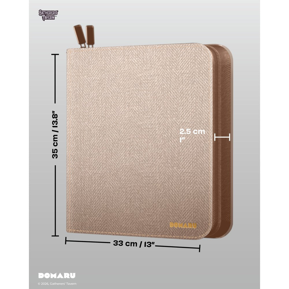 Gatherers Tavern - Binders - Domaru Binder - Series 1 - 12 Pocket - Alabaster