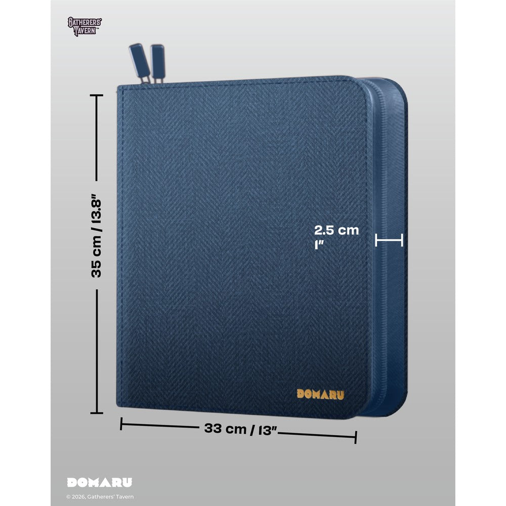 Gatherers Tavern - Binders - Domaru Binder - Series 1 - 12 Pocket - Lazulite