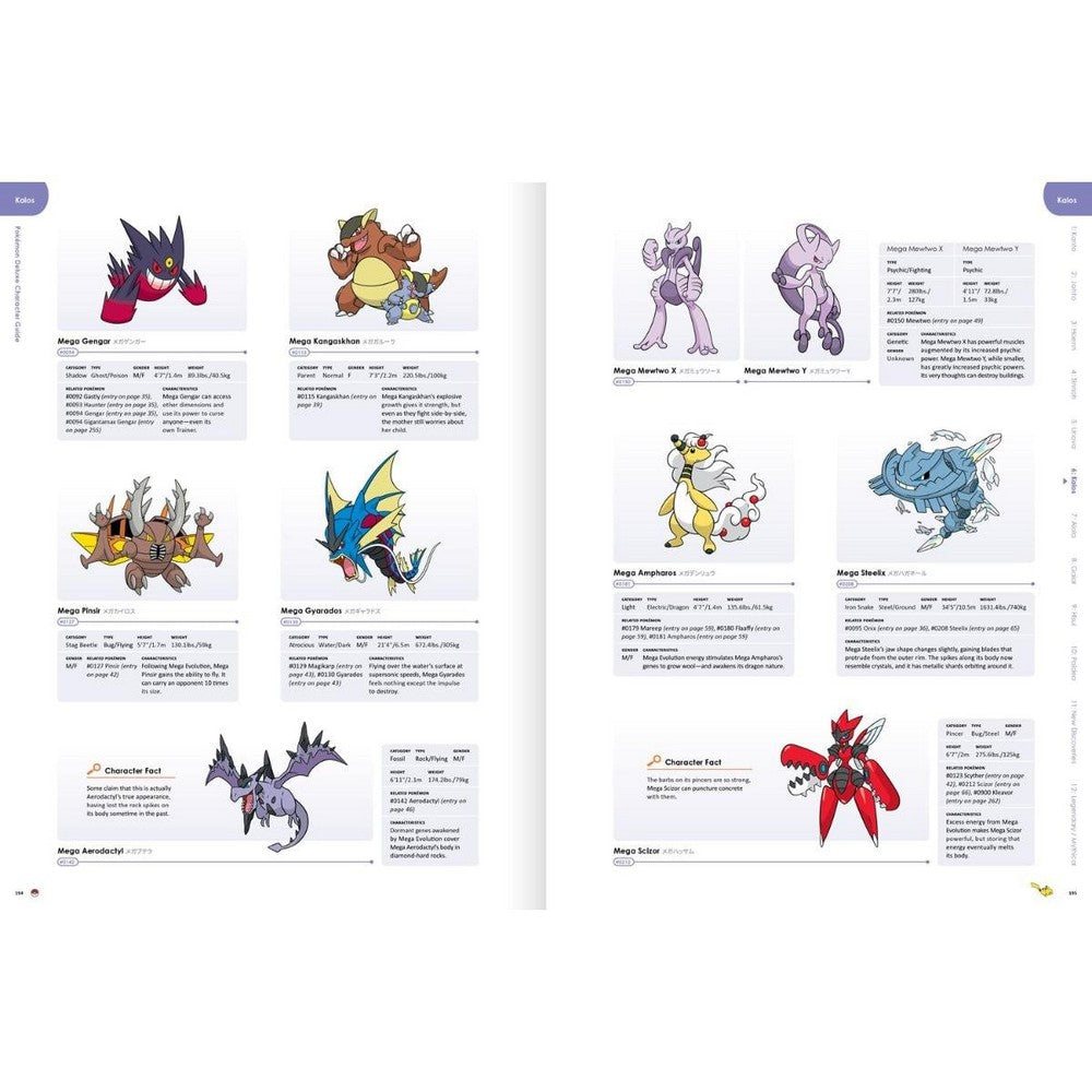 Pokemon Deluxe Character Guide