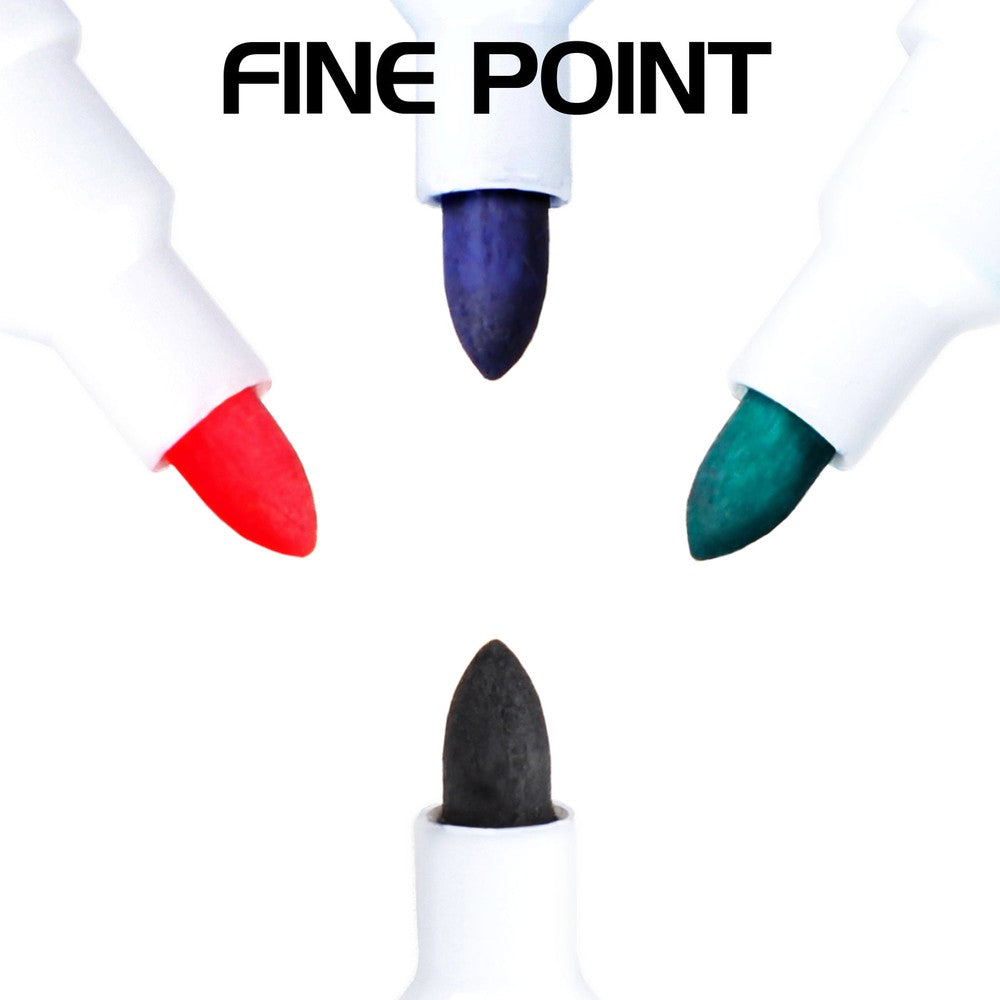 ENHANCE Dry Erase Fine Tip Marker Set (4 Markers)