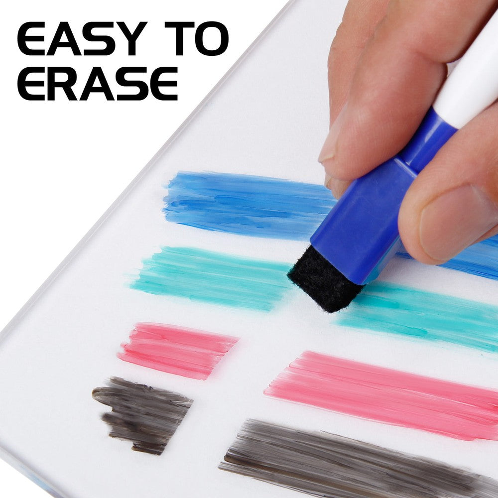 ENHANCE Dry Erase Fine Tip Marker Set (4 Markers)