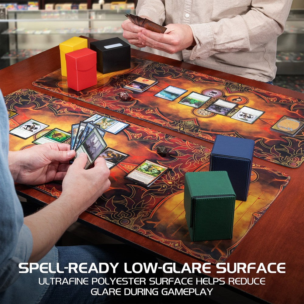 ENHANCE Tabletop MTG Mat with Scoreboard - Orange