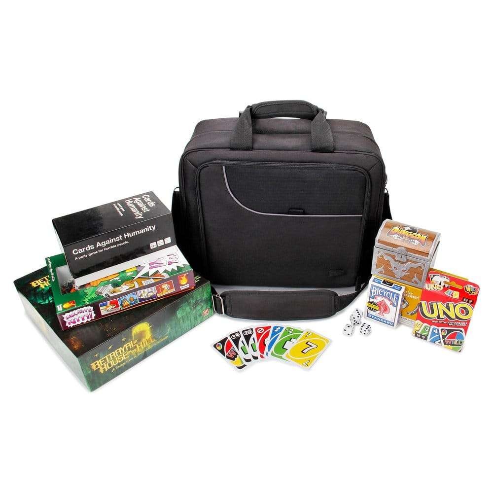USA GEAR Board Game Bag - Black