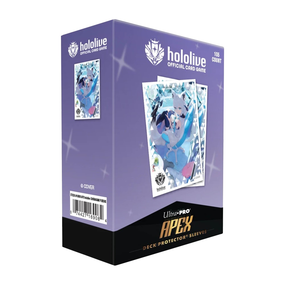 Ultra Pro: UP16908 hololive Series 2 105ct APEX DECK PROTECTOR Sleeves Shirakami Fubuki