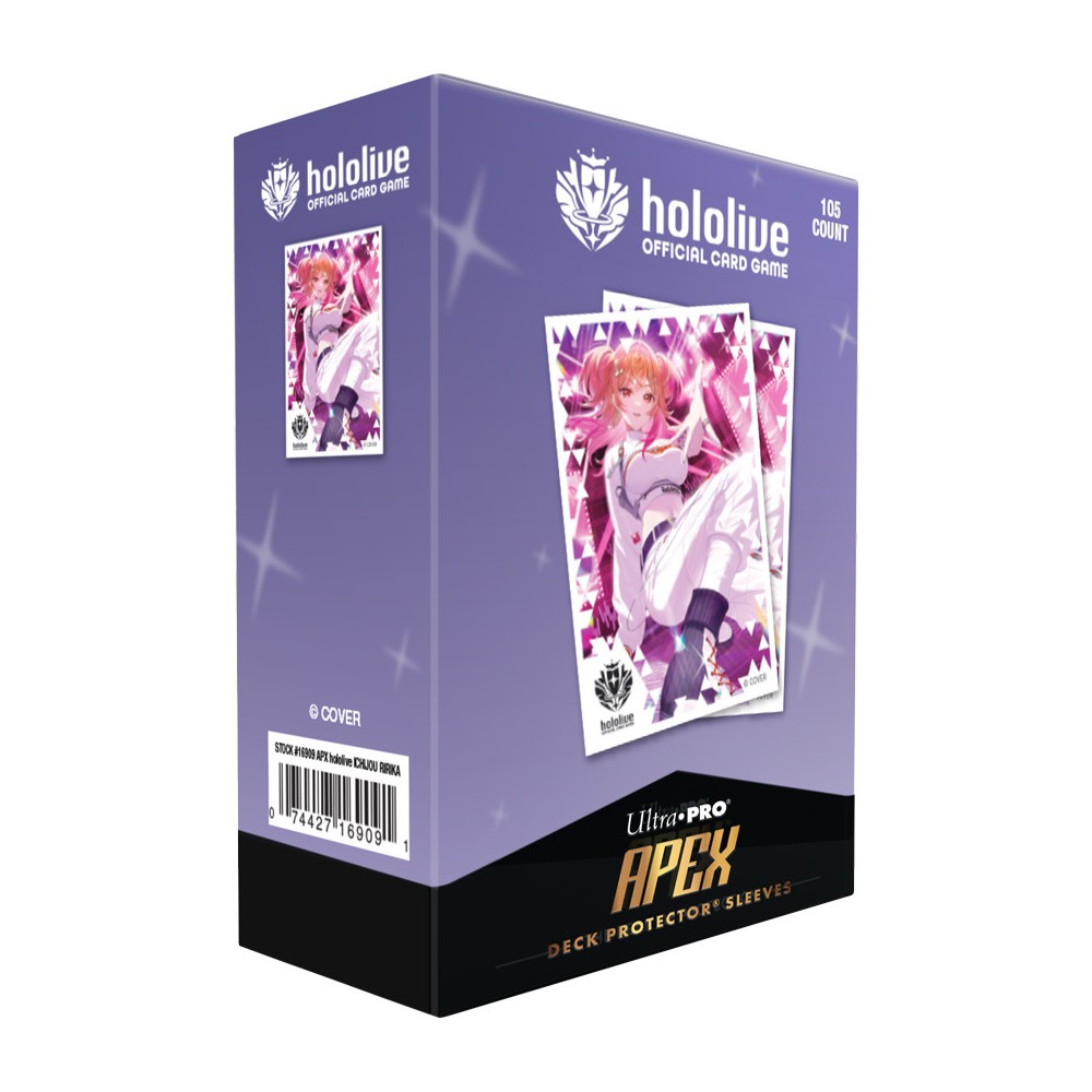 Ultra Pro: UP16909 hololive Series 2 105ct APEX DECK PROTECTOR Sleeves Ichijou Ririka