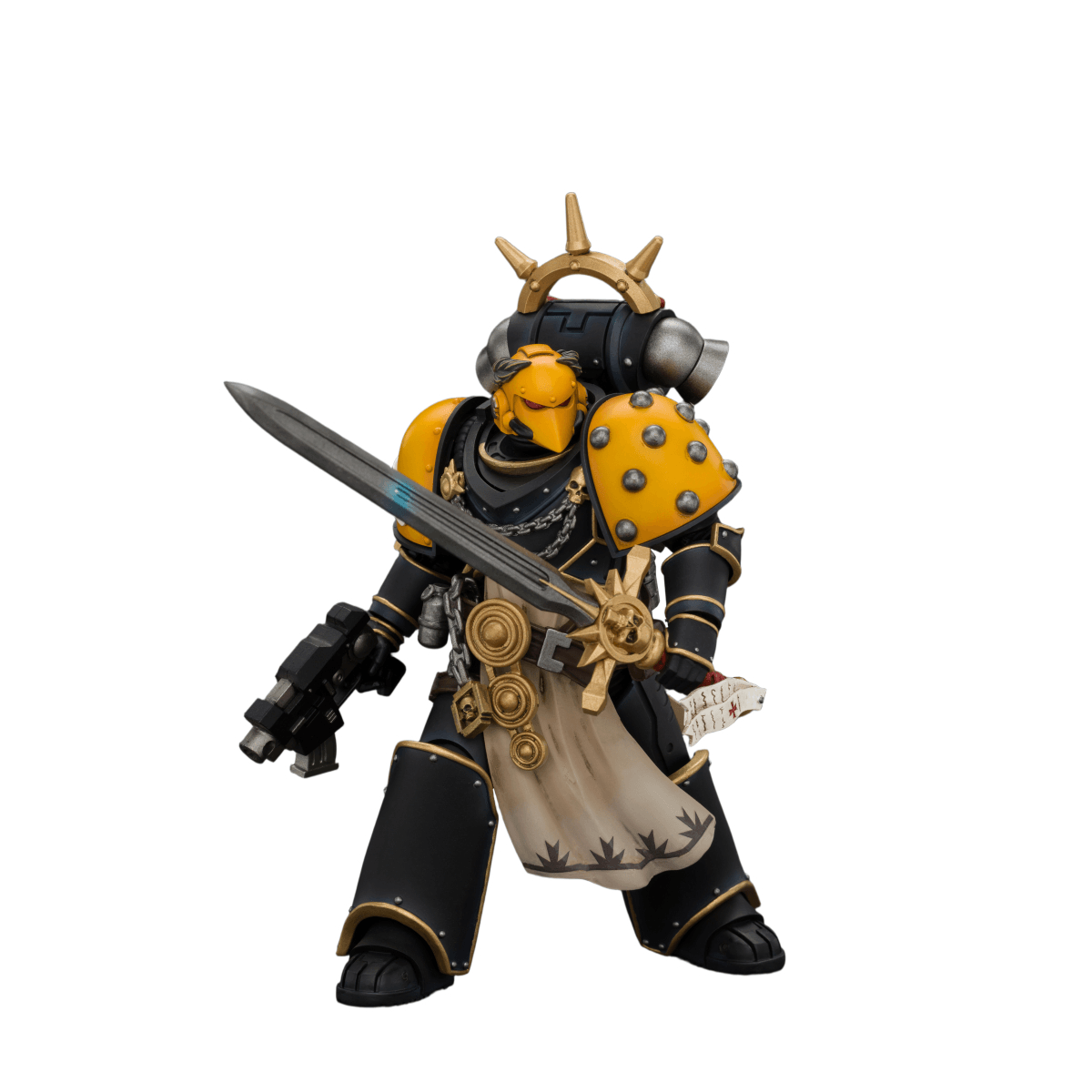 Warhammer Collectibles: 1/18 Scale Imperial Fists Champion Consul with Combi-Melta and Power Sword