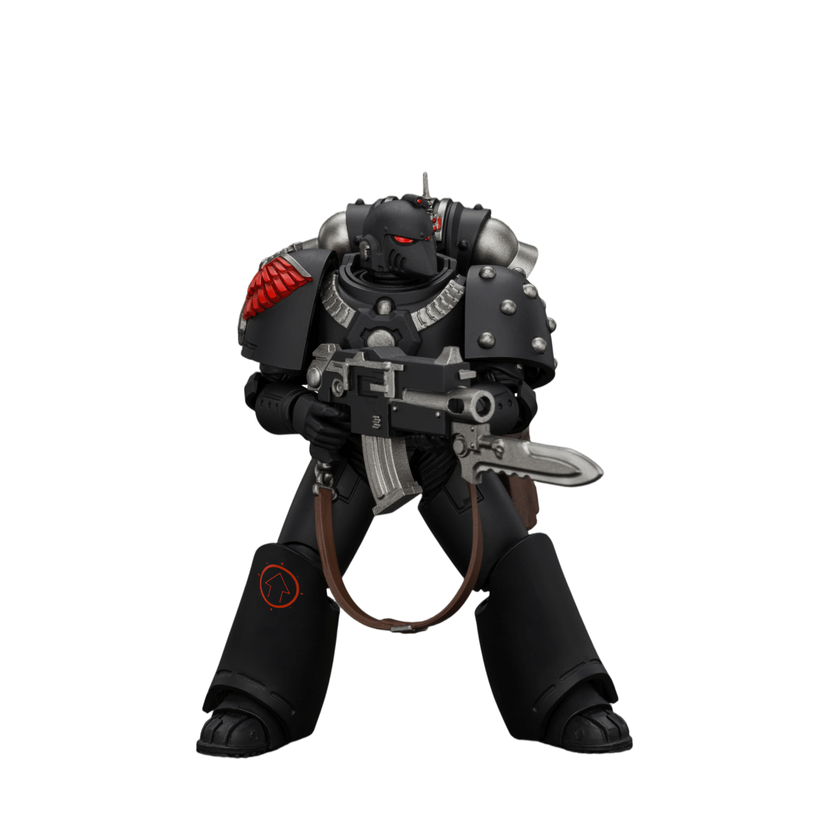 Warhammer Collectibles: 1/18 Scale Dark Angels MKVI Tactical Sergeant with Power Sword and Plasma Pistol