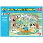 Puzzle - Jumbo Jan van Haasteren Junior 23 - Trampoline Jumping 150Pc