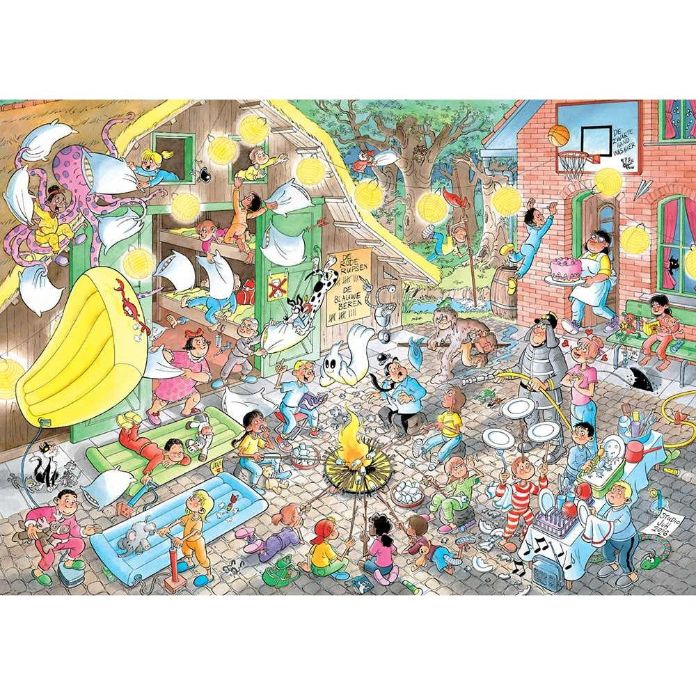 Puzzle - Jumbo Jan van Haasteren Junior 25 - School Camp 360Pc