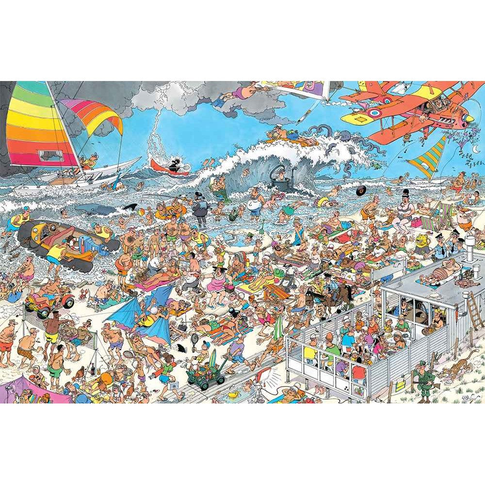 Puzzle - Jumbo - Jan van Haasteren - At the Beach 1500pcs