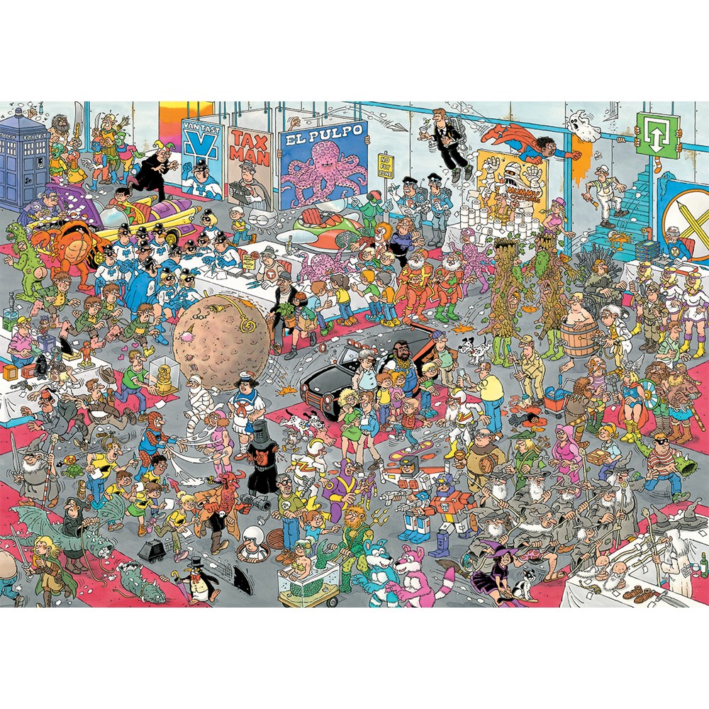 Puzzle - Jumbo Jan van Haasteren - Give Us Some Space & All Dressed Up 2x1000pc