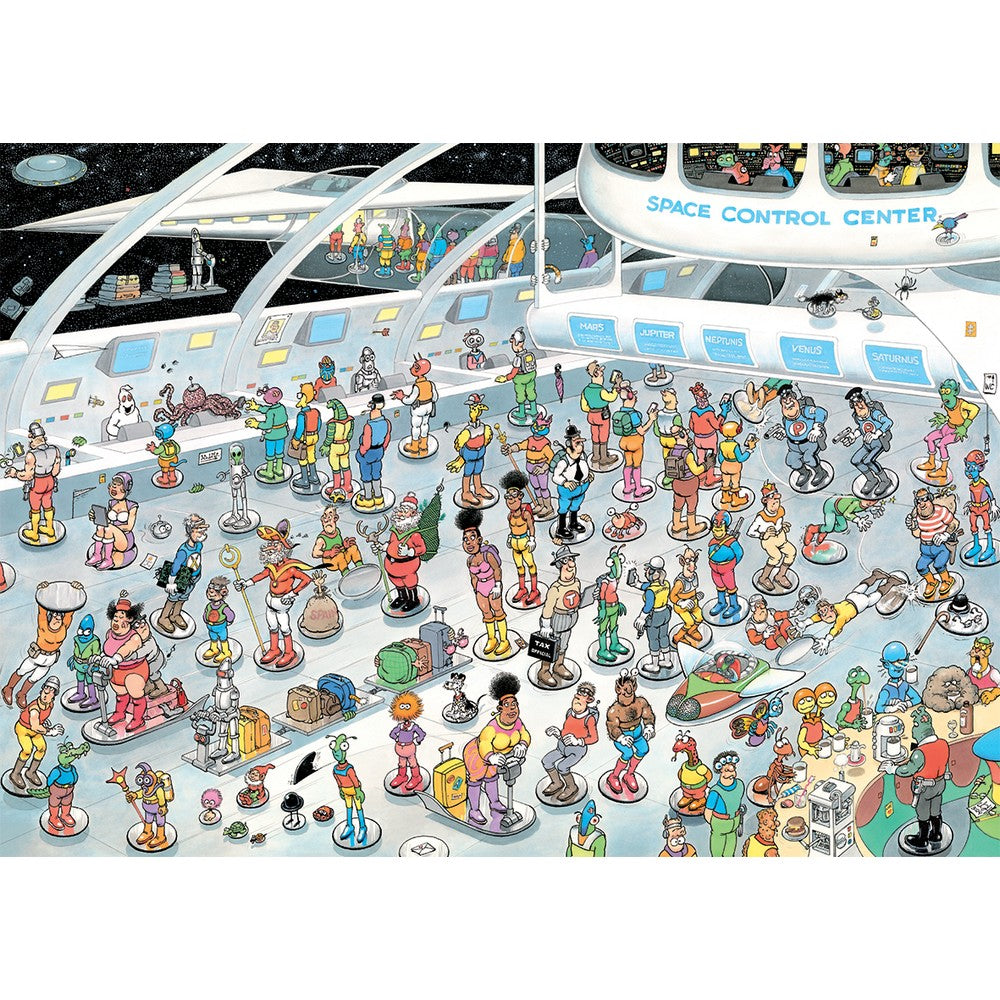 Puzzle - Jumbo Jan van Haasteren - Give Us Some Space & All Dressed Up 2x1000pc