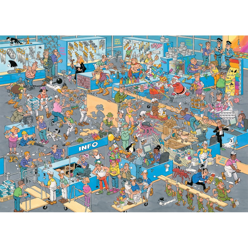 Puzzle - Jumbo Jan van Haasteren - DIY Shop & Renovation Project 2x1000pc