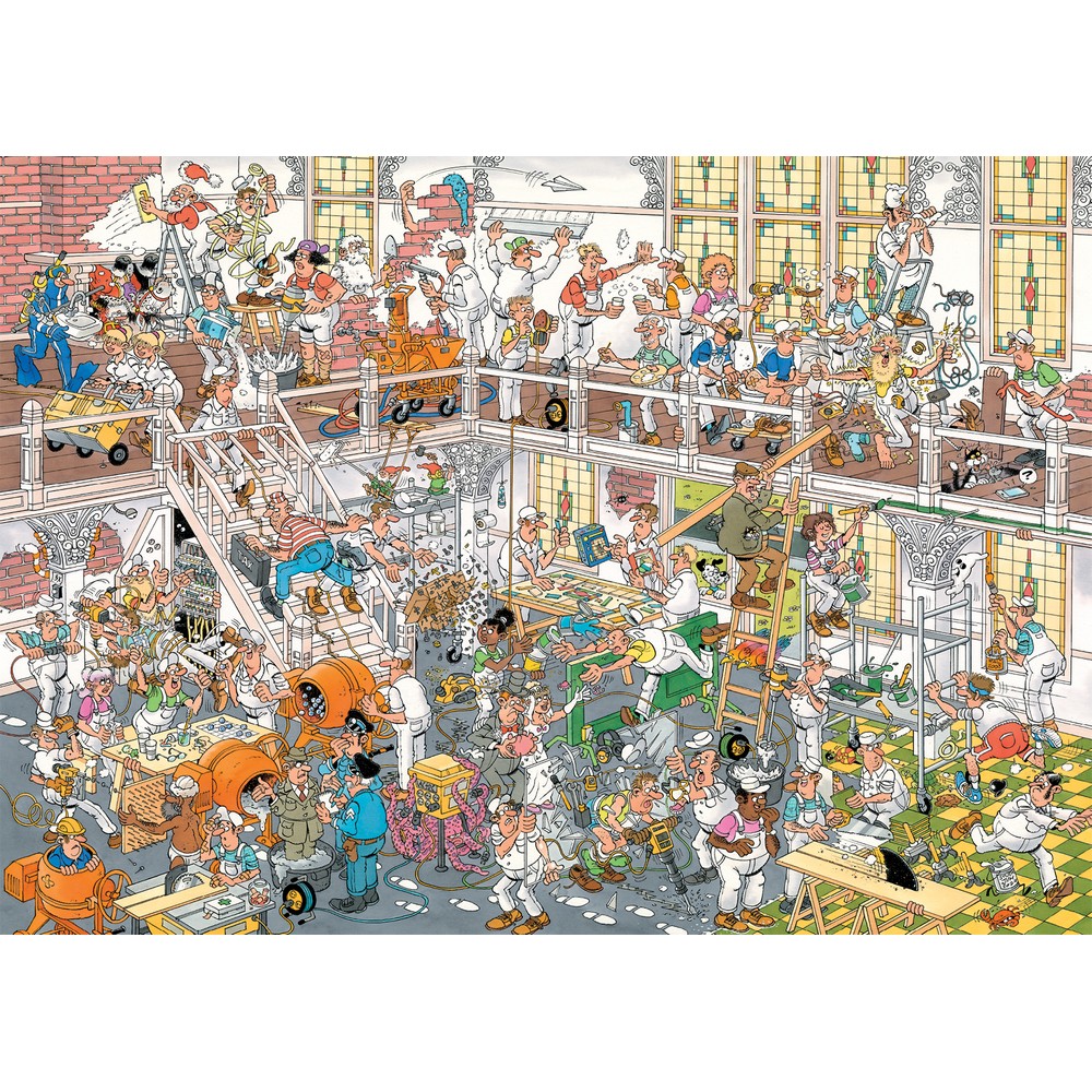 Puzzle - Jumbo Jan van Haasteren - DIY Shop & Renovation Project 2x1000pc
