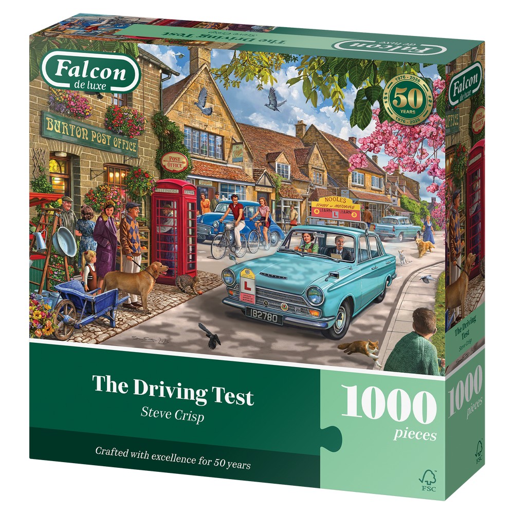 Puzzle - Jumbo - Falcon - The Driving Test (1000 pieces)