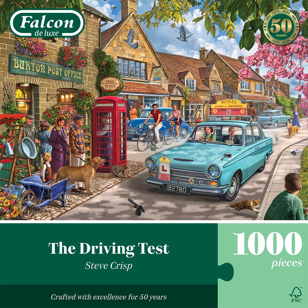 Puzzle - Jumbo - Falcon - The Driving Test (1000 pieces)