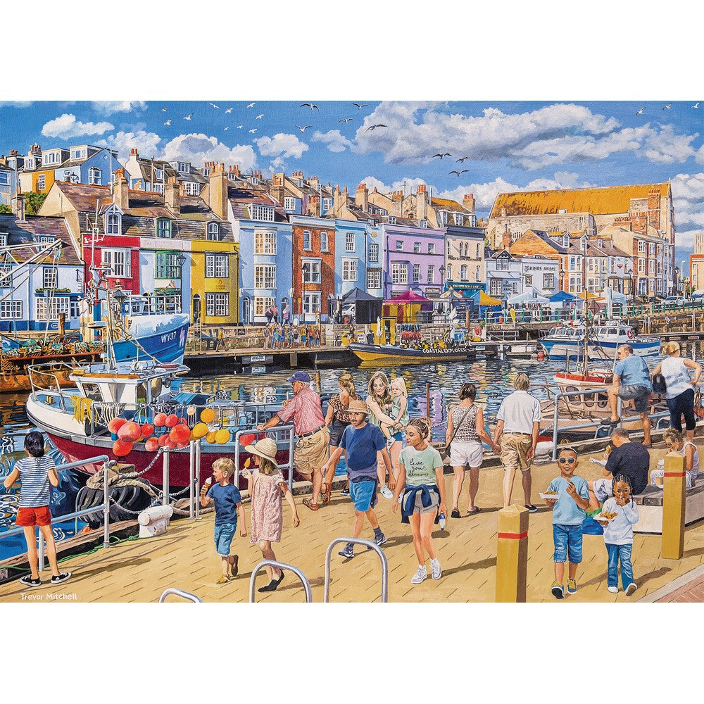 Puzzle - Jumbo - Falcon - Weymouth Harbour (1000 pieces)