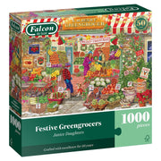 Puzzle - Jumbo - Falcon - Festive Greengrocers (1000 pieces)
