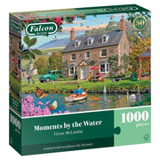 Puzzle - Jumbo - Falcon - Moments by the Water (1000 pieces)