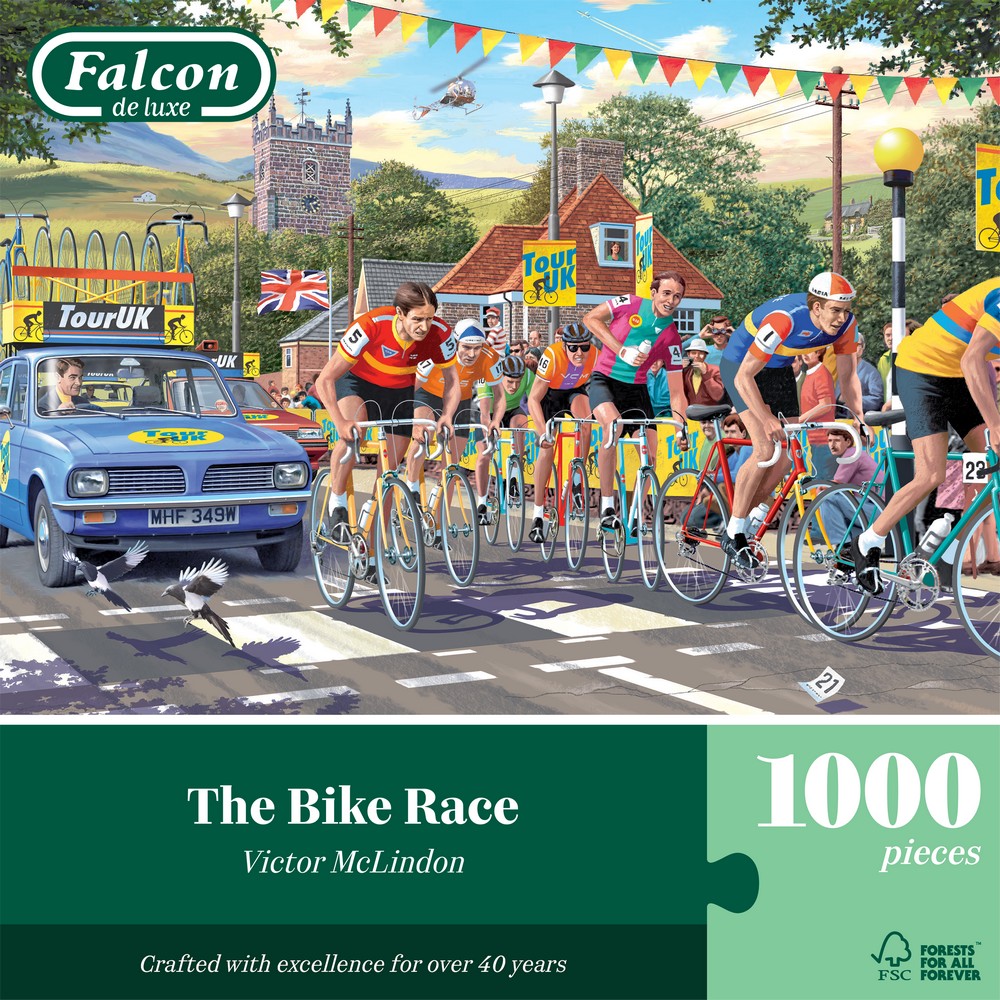 Puzzle - Jumbo - Falcon - The Bike Race (1000 pieces)