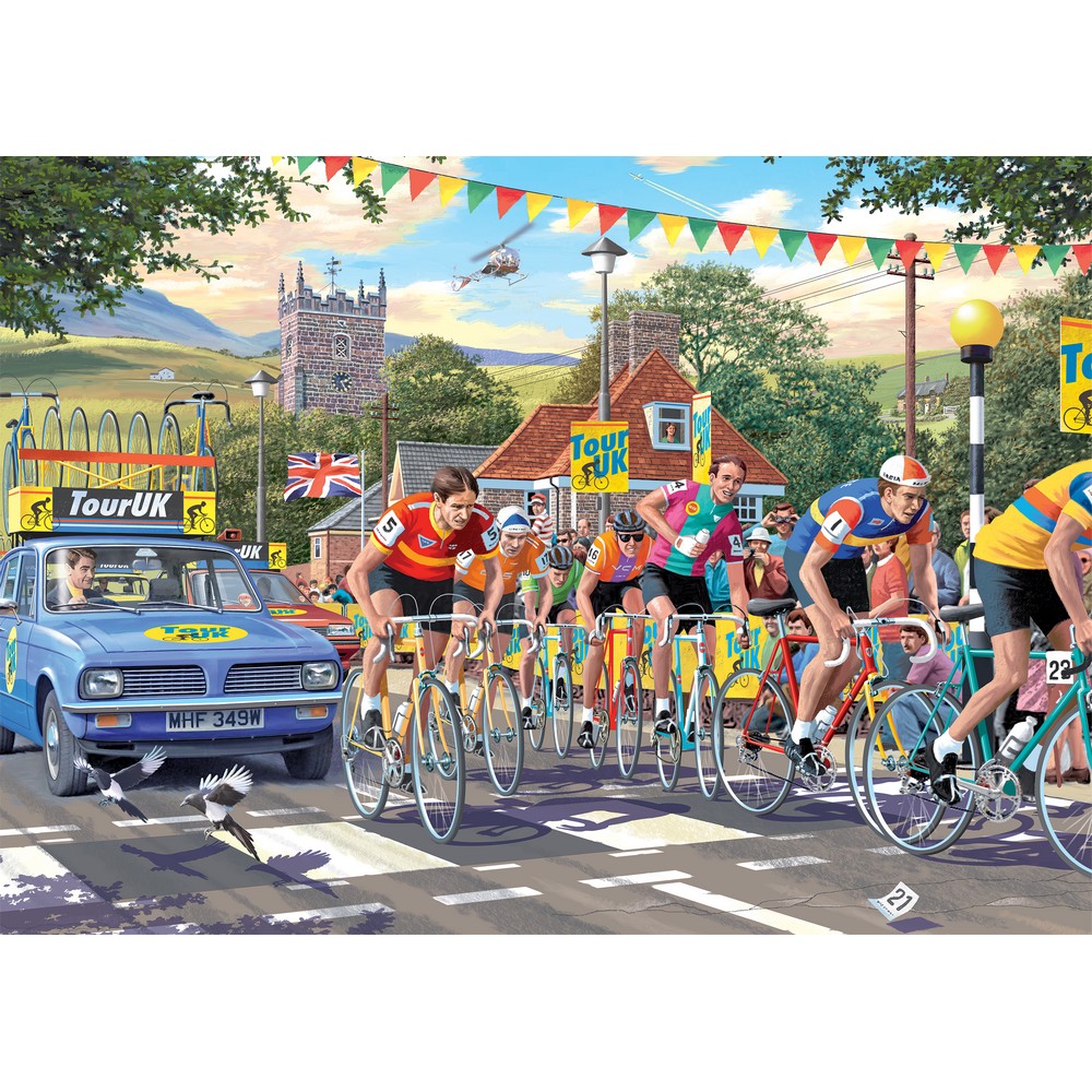 Puzzle - Jumbo - Falcon - The Bike Race (1000 pieces)