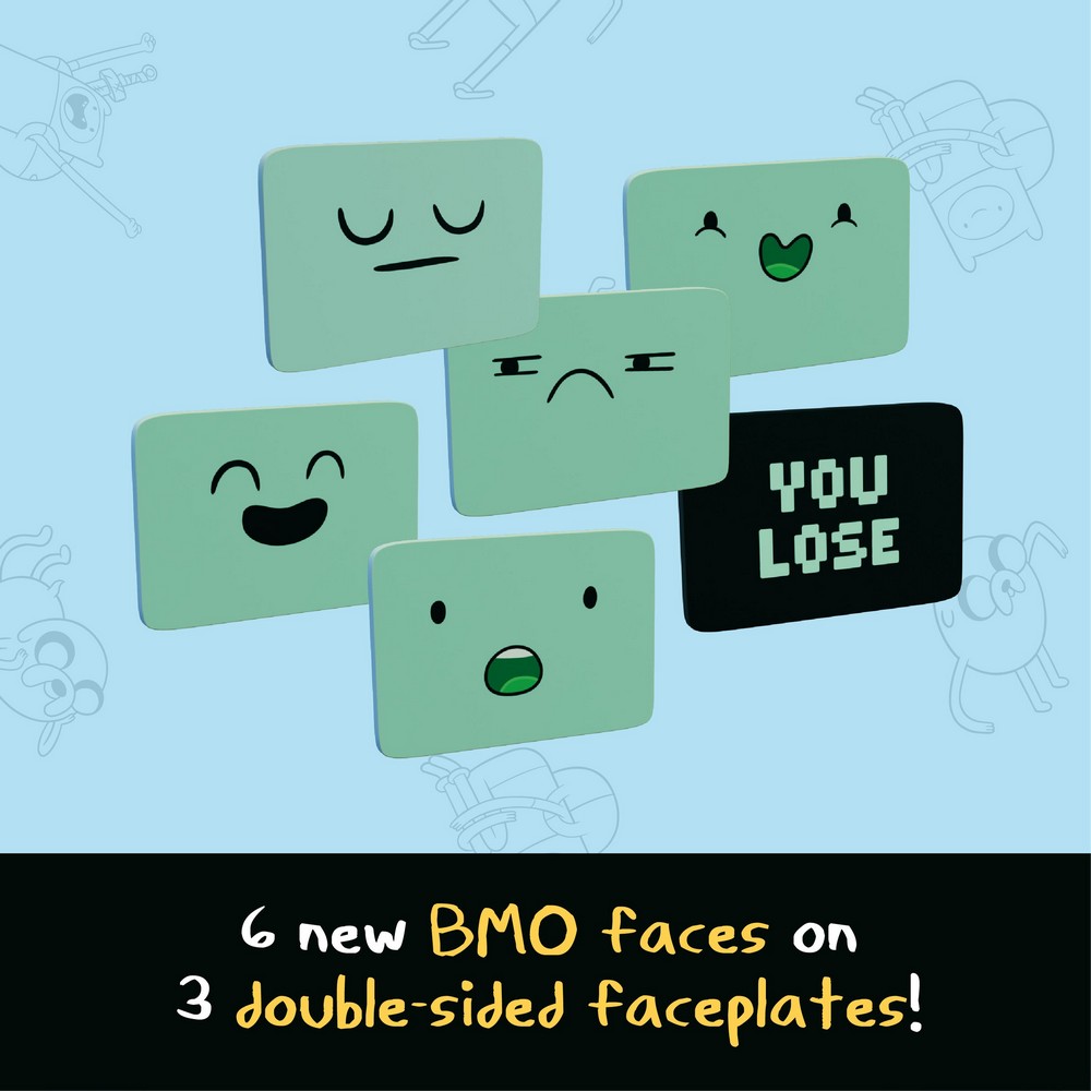Cryptozoic: Adventure Time Card Wars: BMO Variant Faceplates (for token holder)