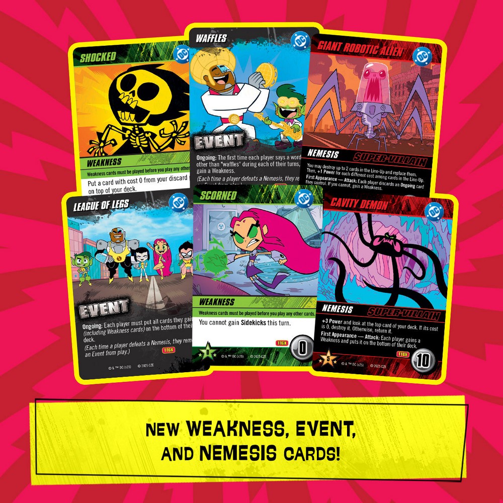 Cryptozoic: DC Deck-Building Game: Teen Titans Go! Expansion