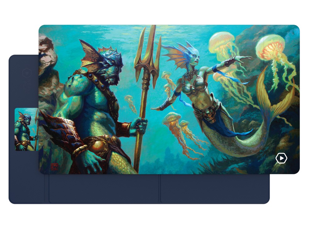 Heavy Play: ETB Playmat Art Masters: Dan Scott - Merfolk
