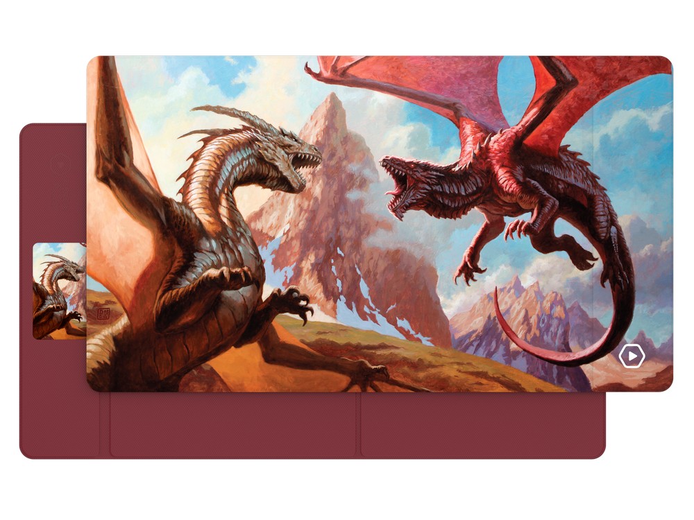 Heavy Play: ETB Playmat Art Masters: Dan Scott - Dragons