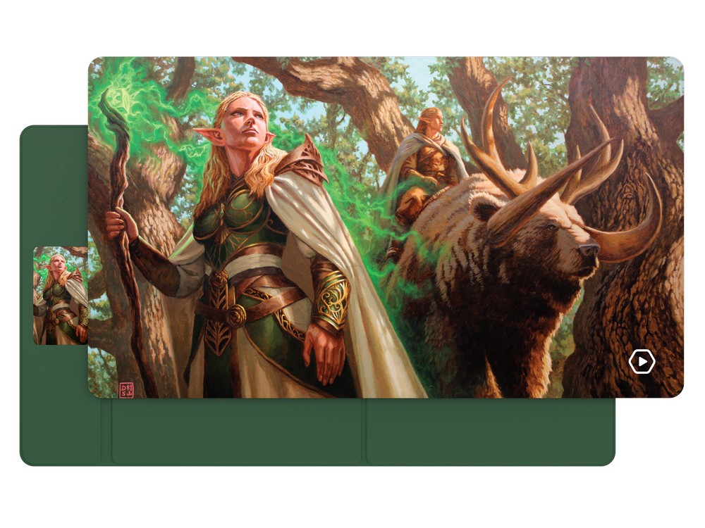 Heavy Play: ETB Playmat Art Masters: Dan Scott - Elves