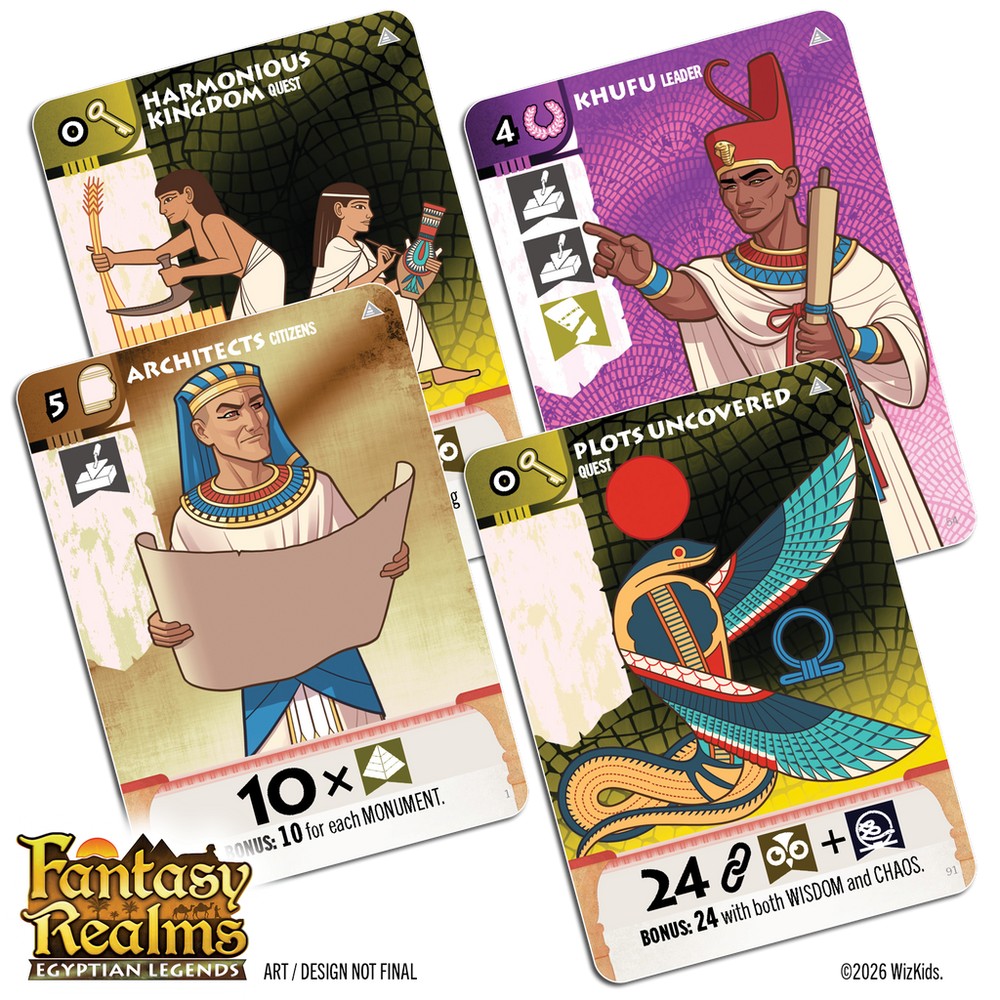 Fantasy Realms: Egyptian Legends