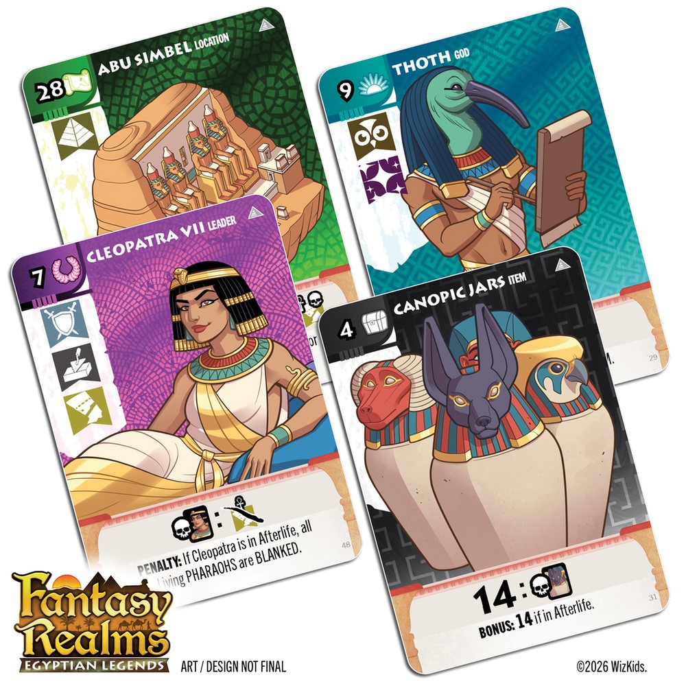 Fantasy Realms: Egyptian Legends